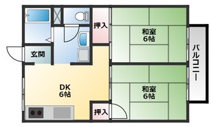 セジュール翠の物件間取画像